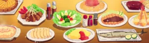 Anime iedvesmotas receptes