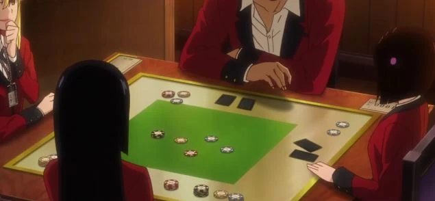 Azarts anime – no Kakegurui līdz reālajām spēlēm